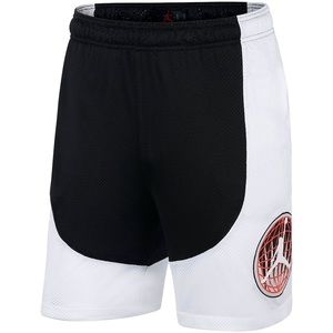 Men’s Air Jordan Legacy Flight Nostalgia AJ9 Mesh Shorts Black/White Size Small